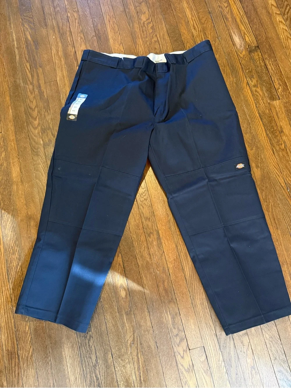 Dickies Double Knee Work Pants in Navy Blue NWT 50x30 - Picture 2 of 5